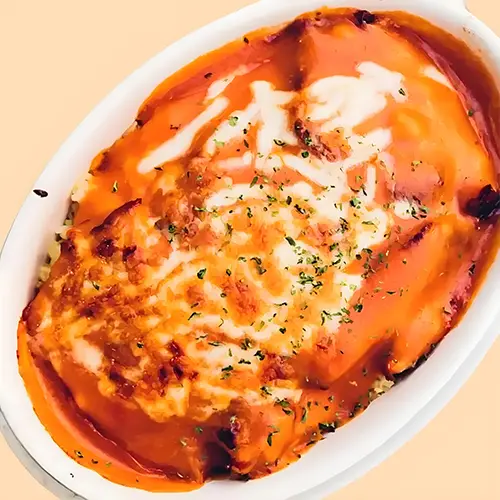 烤豬排與番茄醬米飯