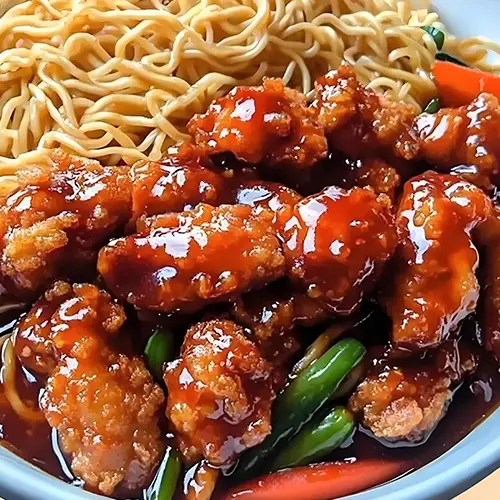 辣椒雞翅和米粉